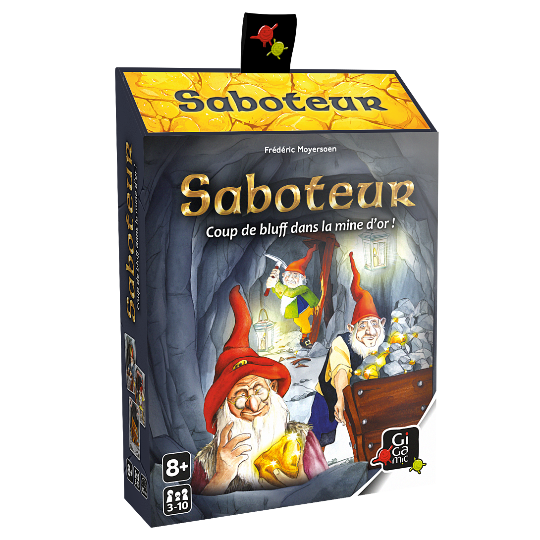 Jeu d'Ambiance Gigamic Saboteur – Jeu de Bluff et de Stratégie pour 3 à 10 Joueurs - vue 7