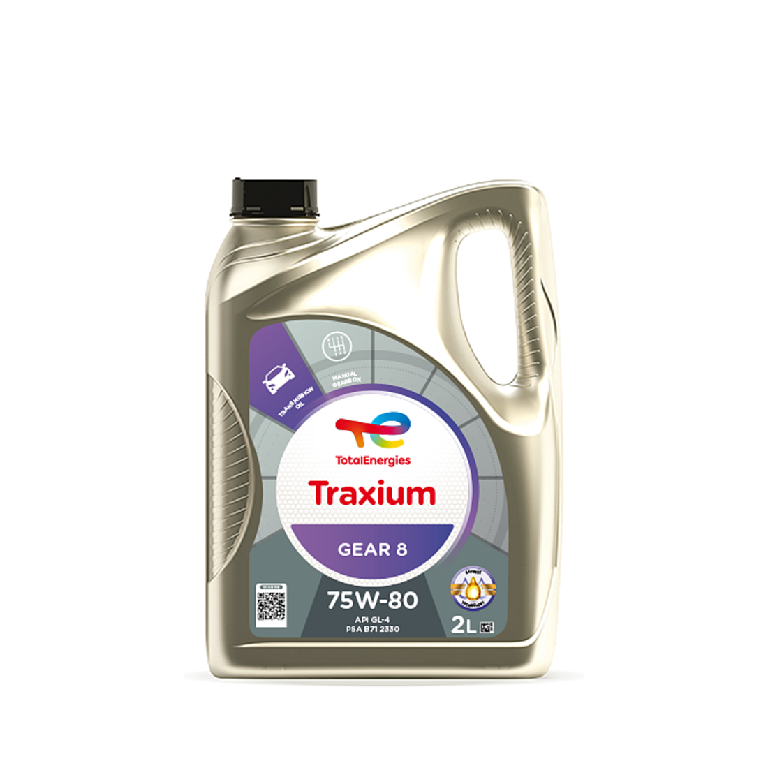 Huile de Transmission TotalEnergies Traxium Gear 8 75W-80 – 2 L - vue 2