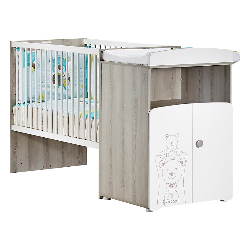 Baby Price Teddy Lit Bebe Combine Evolutif 120x60 En 90x190