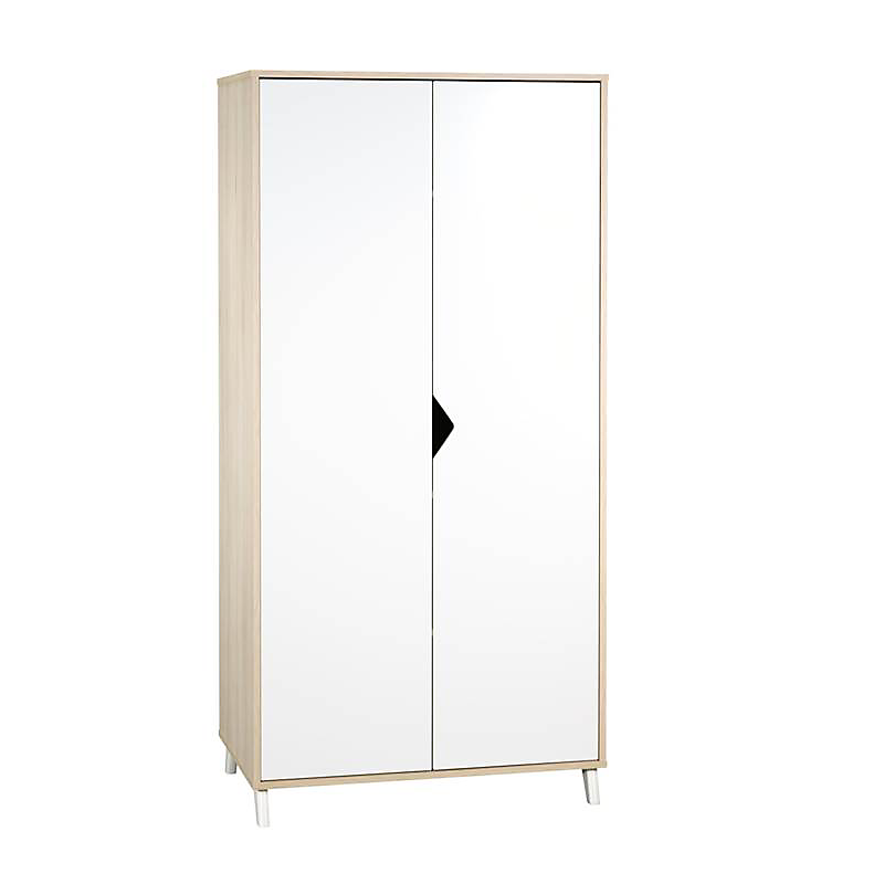 Armoire 2 portes - SCANDI NATUREL