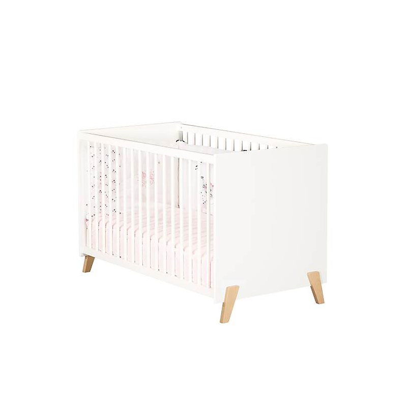 Lit Bébé 120 x 60 cm Naturel