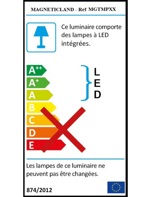 Lampe à Lave Diffuseur De Parfum DEEPGREEN - MagneticLand LED - Neuf