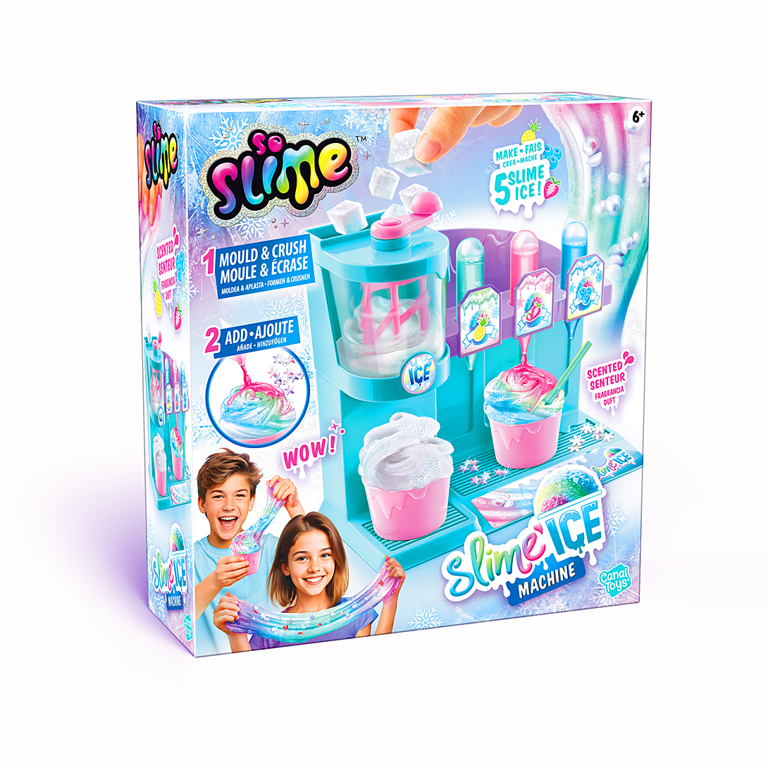 Slime Ice Machine Canal Toys SSC 310 – Avec 1 Machine, 3 Colorants Parfumés