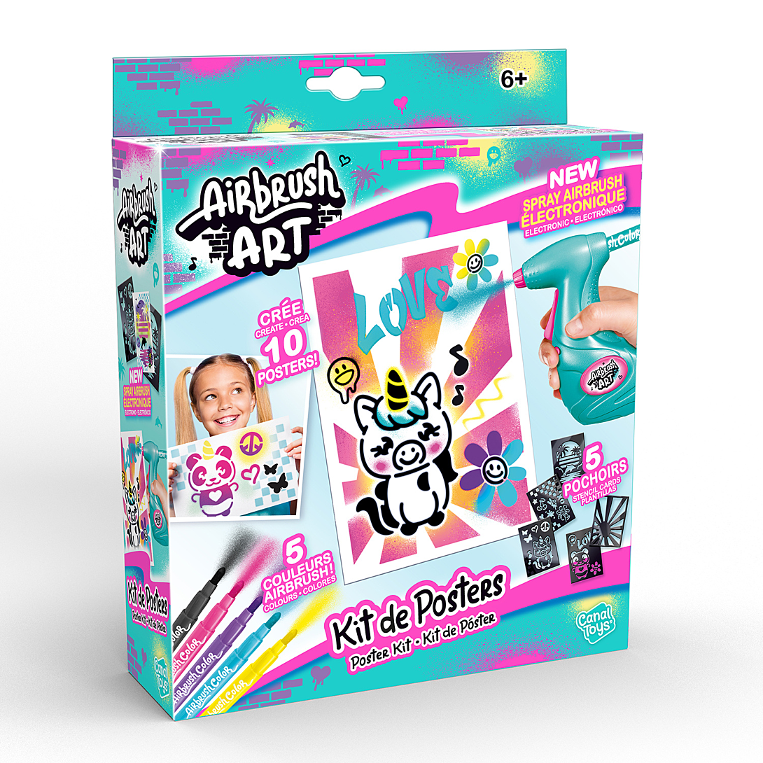 Mallette D'activités Airbrush Art La Boite