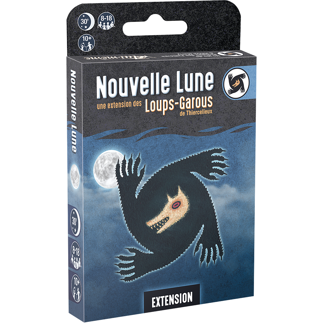 Extension Asmodee Loups-Garous de Thiercelieux Nouvelle Lune – Nouvelles Variantes pour 8 à 18 Joueurs - vue 6