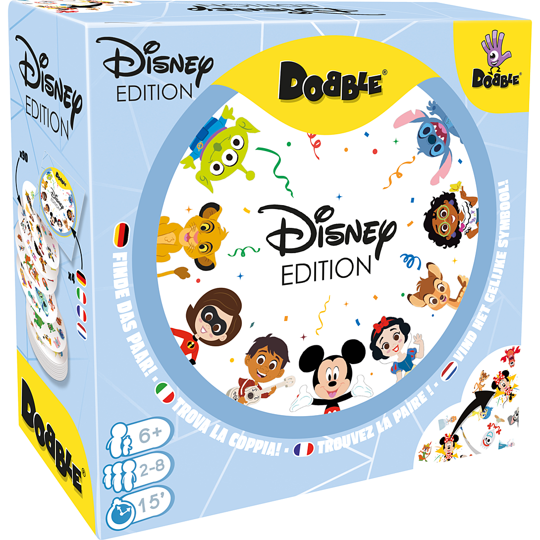 Jeu De Cartes Asmodee DOBD10008ML3 – Dobble Disney - vue 5