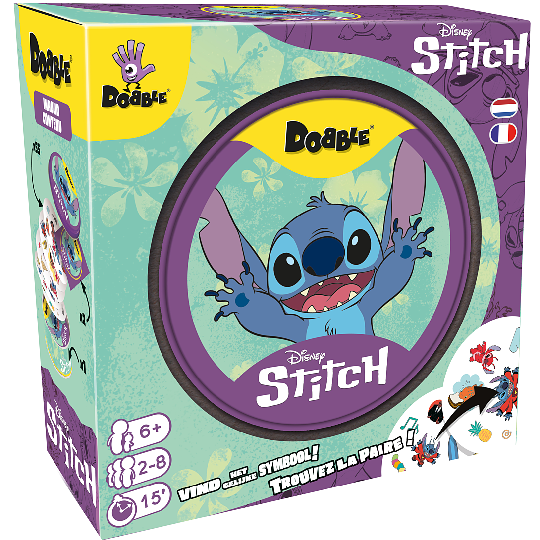 Jeu De Stratégie Asmodee Dobble : Lilo Et Stitch – Jeu D'Observation Et Rapidité Dès 6 Ans - vue 5