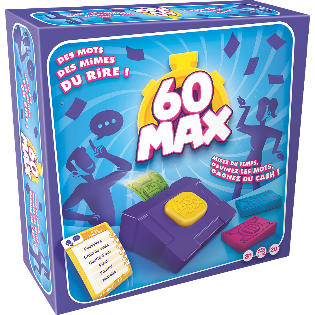 Jeu d'ambiance Asmodee 60 Max - vue 2