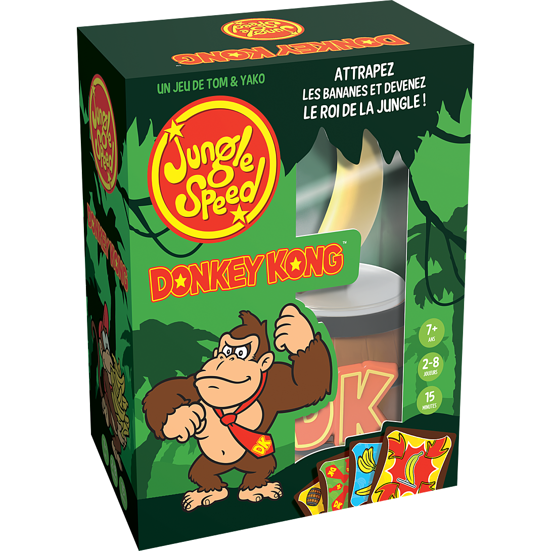 Jeu D'ambiance Asmodee Jungle Speed Donkey Kong – Jeu D'adresse Rapide - vue 3