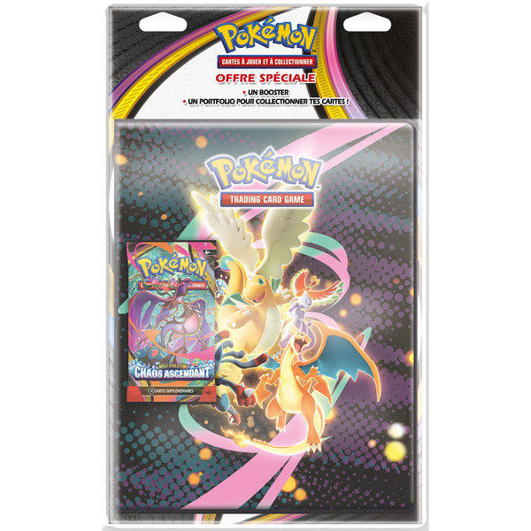 Pokémon ME04 : pack Portfolio+Booster modèle aléatoire