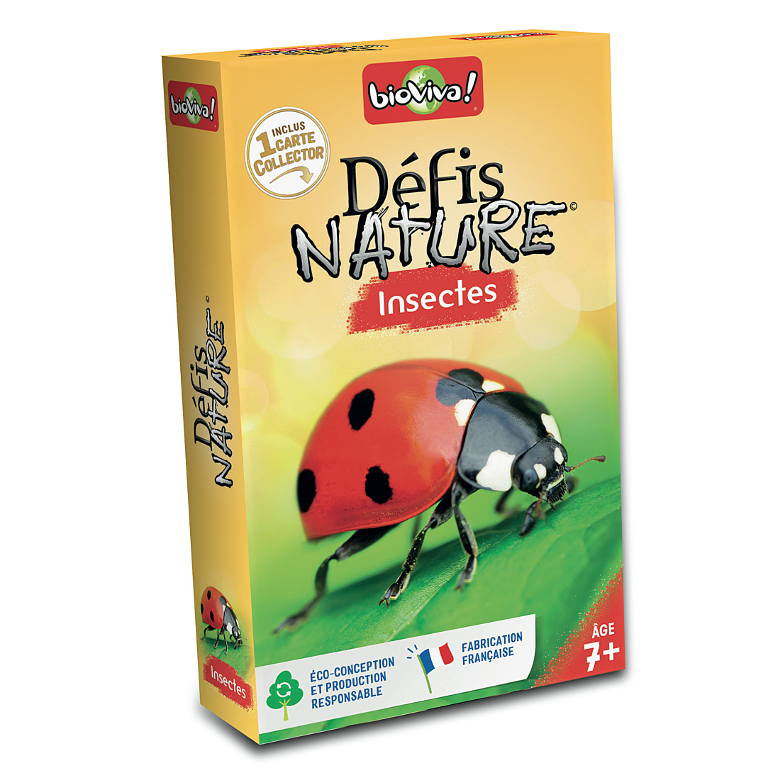 Jeu De Cartes Défis Nature Insectes – Pariez Sur Les Points Forts