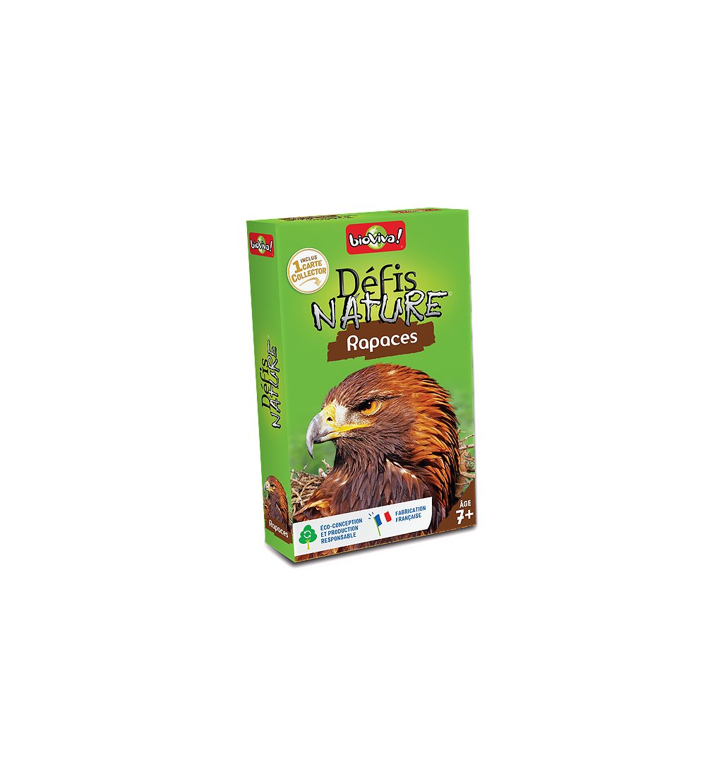 Bioviva DEFIS NATURE RAPACES Jeu de bataille
