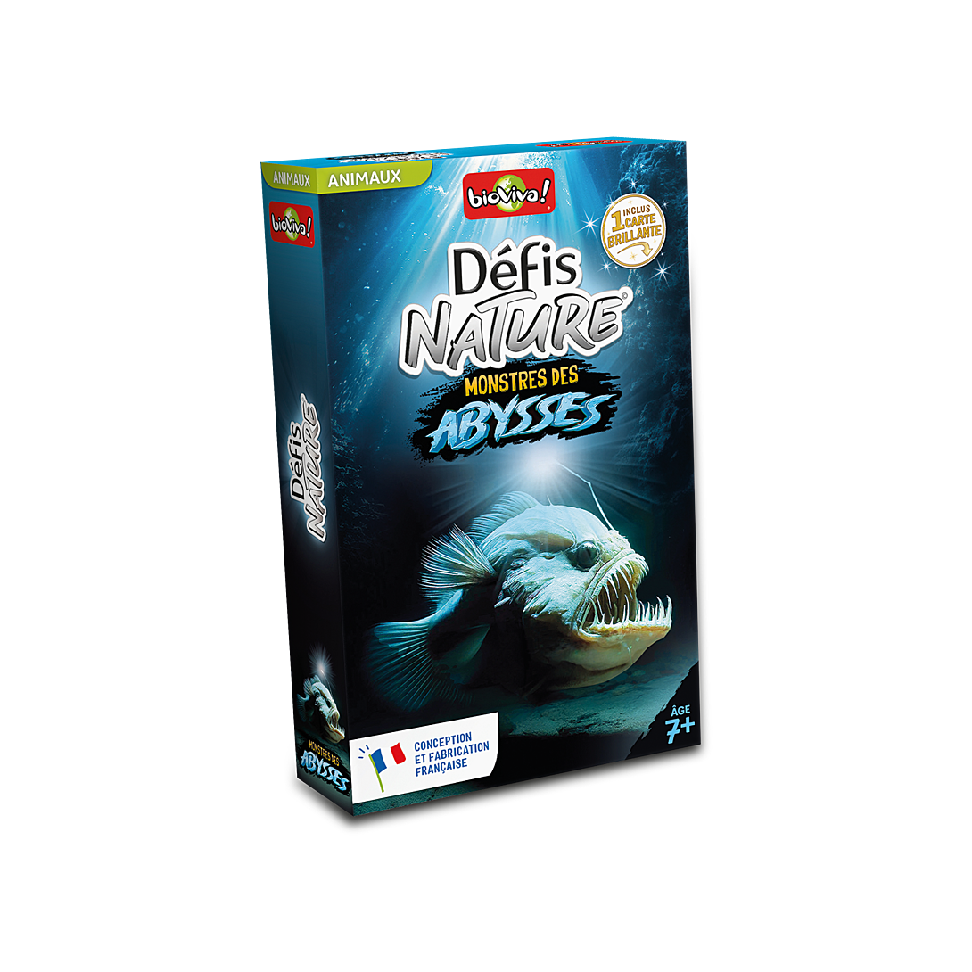 Jeu De Culture Générale Bioviva Défis Nature Monstres Des Abysses – Jeu De Stratégie Pour 2 À 6 Joueurs - vue 3