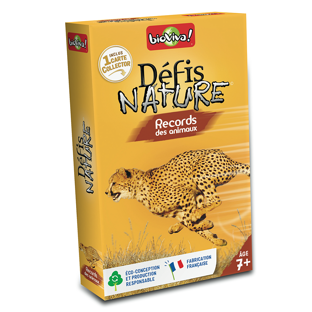 Jeu De Société Bioviva 80-201059bioviva – Défis Nature Records Des Animaux, 7 Ans et Plus - vue 8