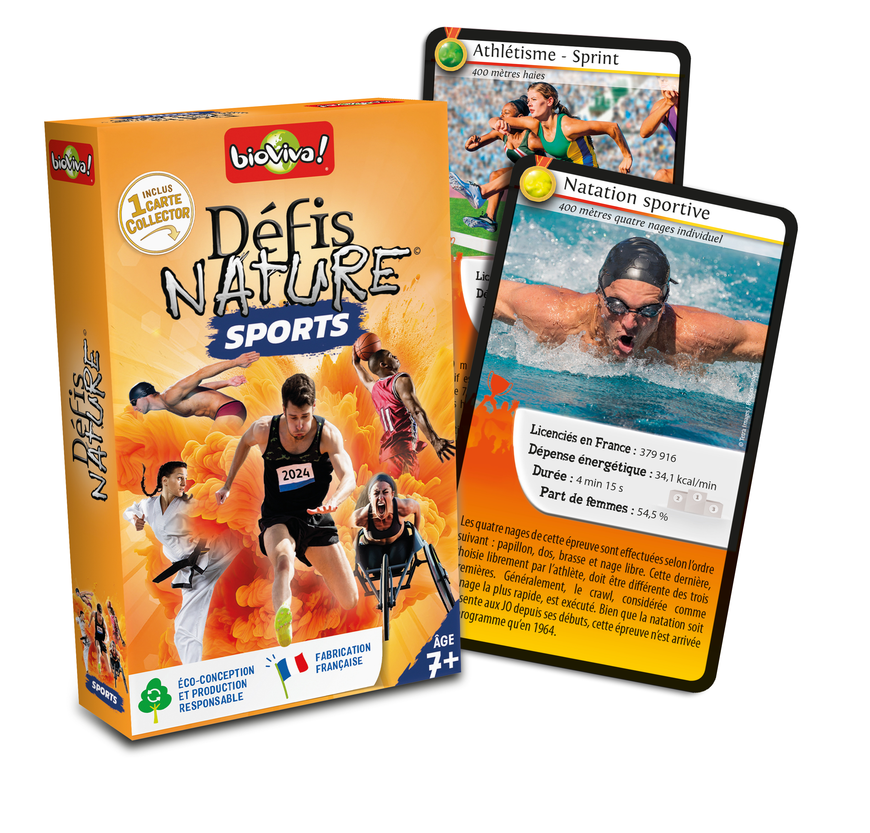Jeu Classique Bioviva 660679 – Défis Nature : Sports, 2 à 6 Joueurs, Dès 7 Ans - vue 2