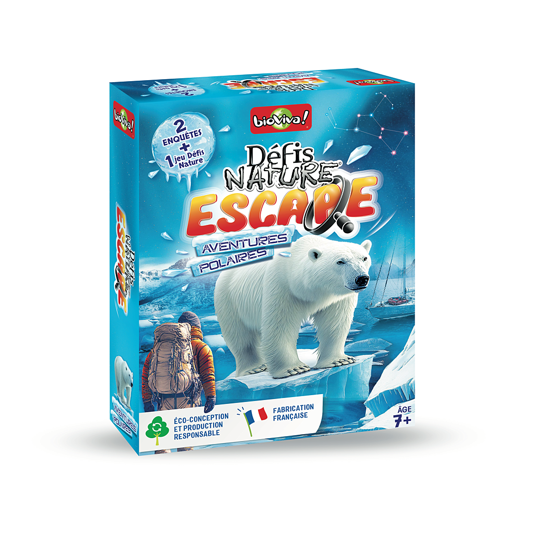 Jeu De Société Bioviva 660716bioviva – Défis Nature Escape Aventures Polaires - vue 4