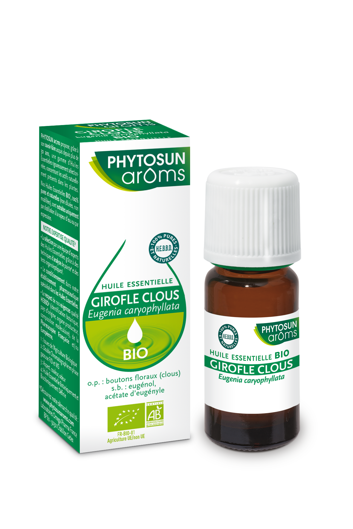 Huile Essentielle Bio Clous de Girofle 10ml au meilleur prix | E.Leclerc