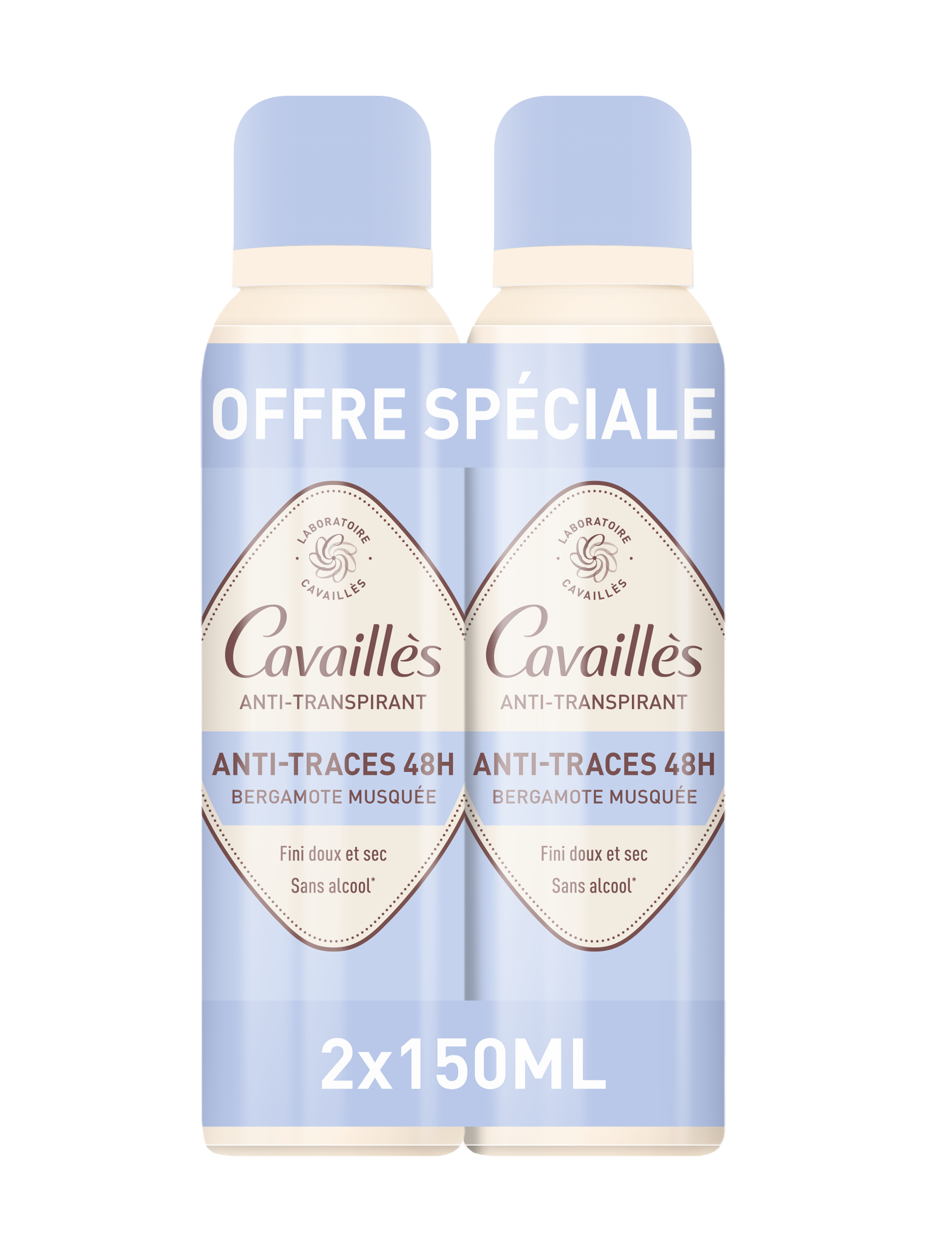 Déodorant Anti traces Absorb+ Roge Cavailles Le Lot De 2 Sprays