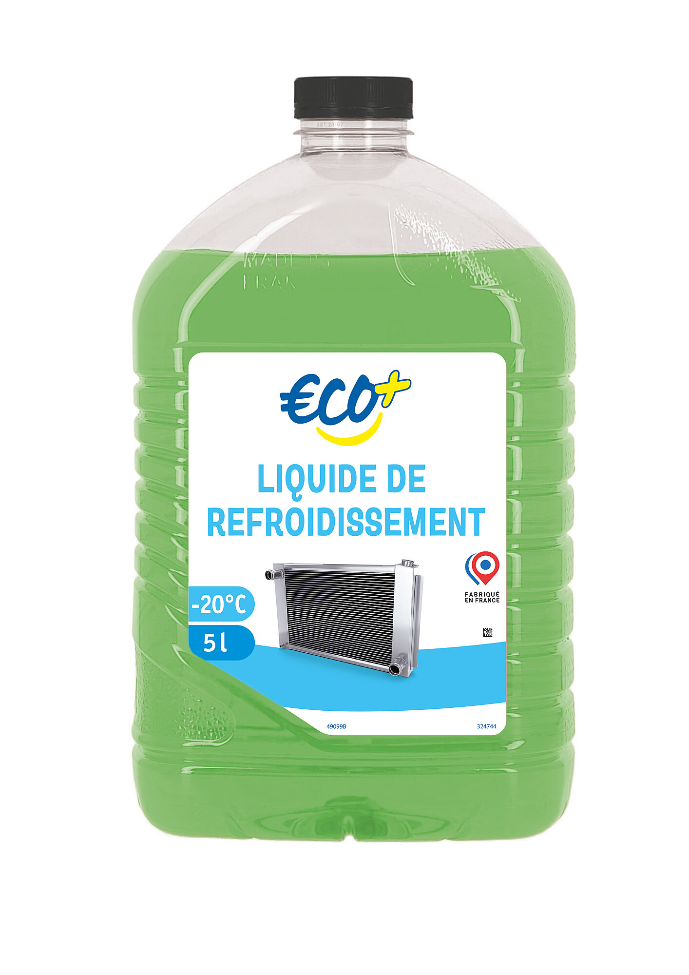 LIQUIDE DE REFROIDISSEMENT 5L -20C UNIVERSEL ECO+