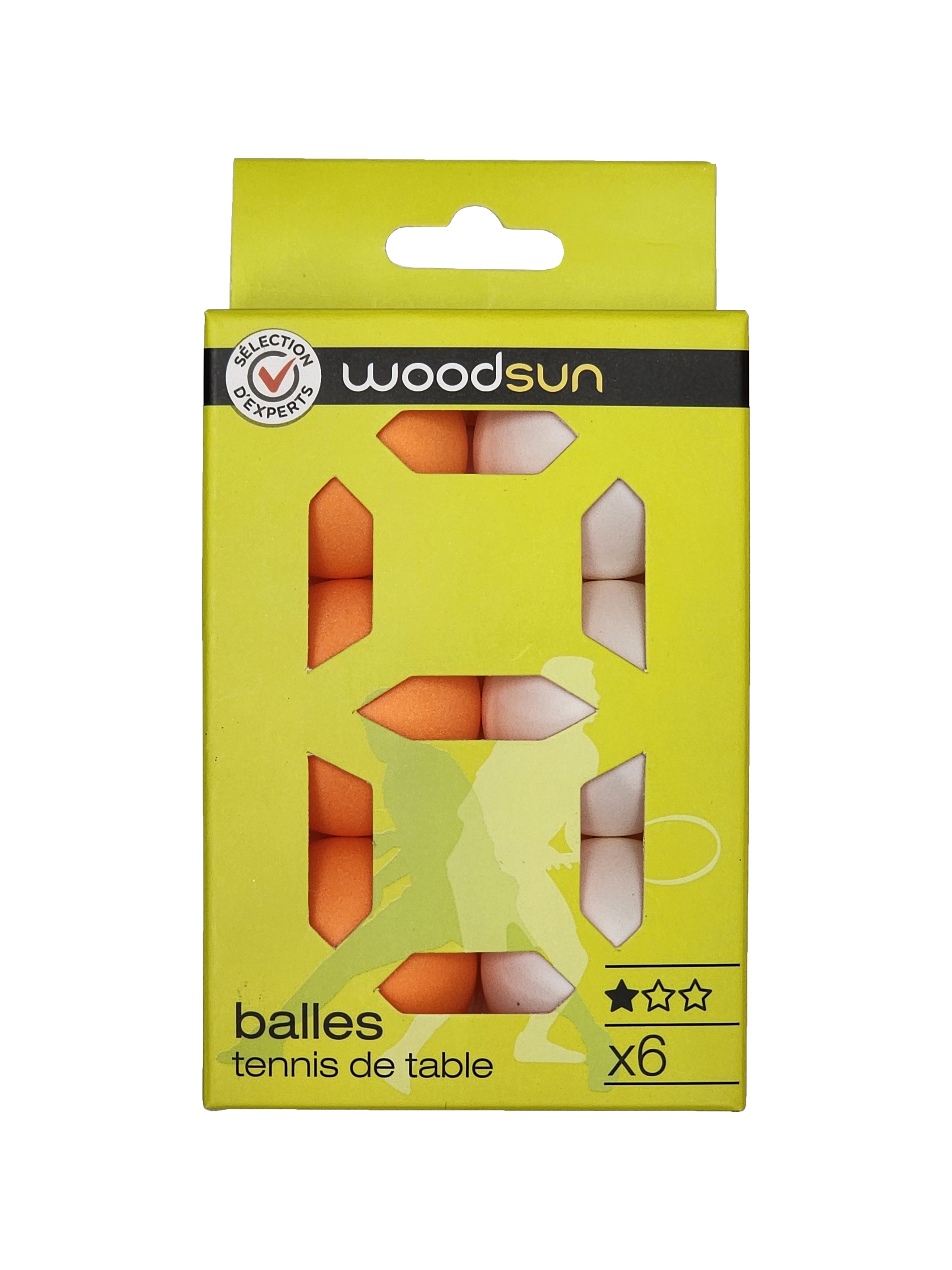 Y-H Lot de 12 balles de ping-pong Orange Taille XL 55 mm