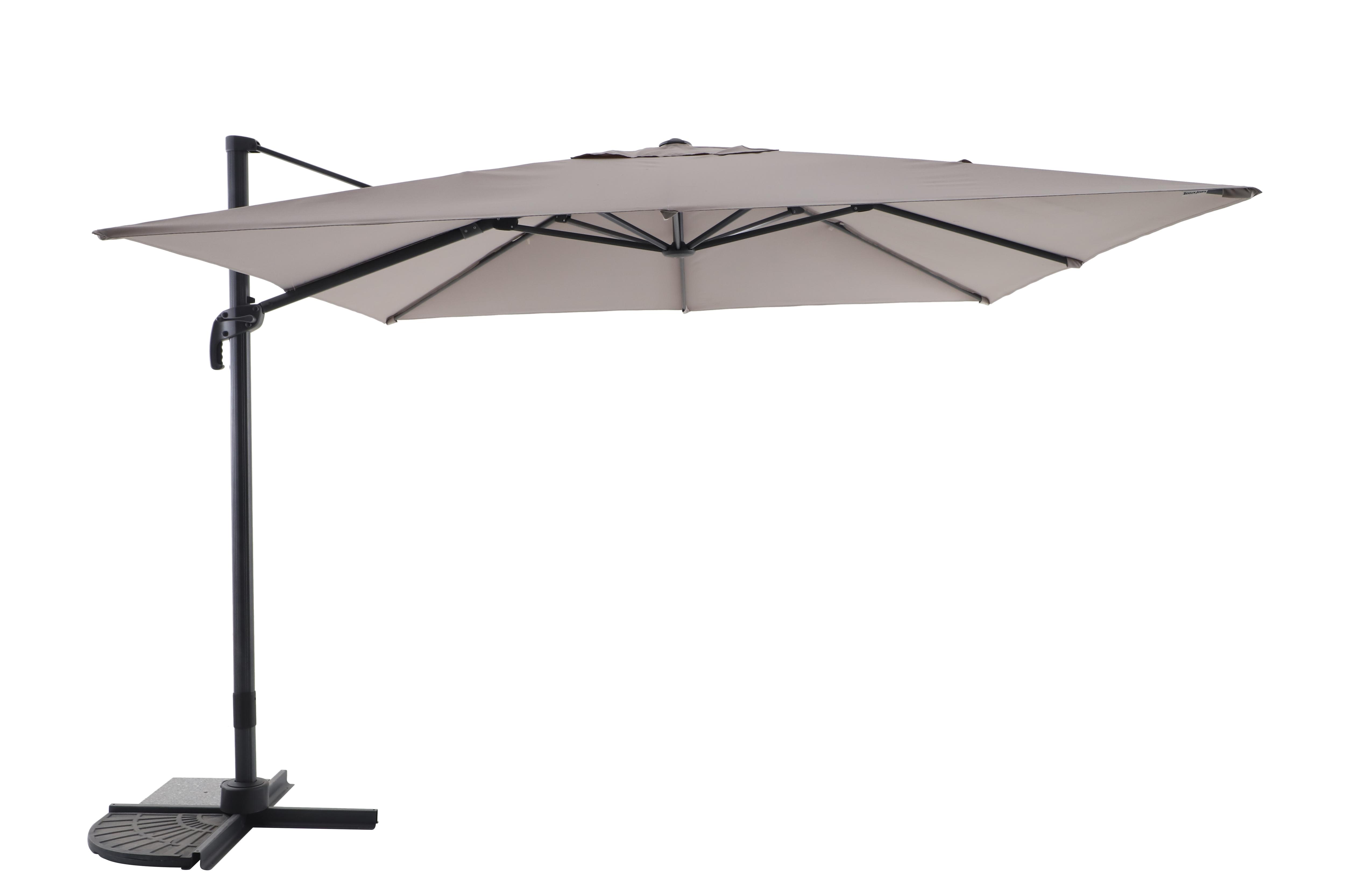 Parasol excentré rectangulaire 3x3m Sélection d'Experts Beaux Jours - vue 2