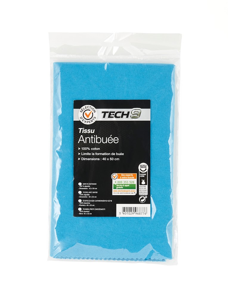 Tissu anti-buée - Sélection d'Experts - Tech9