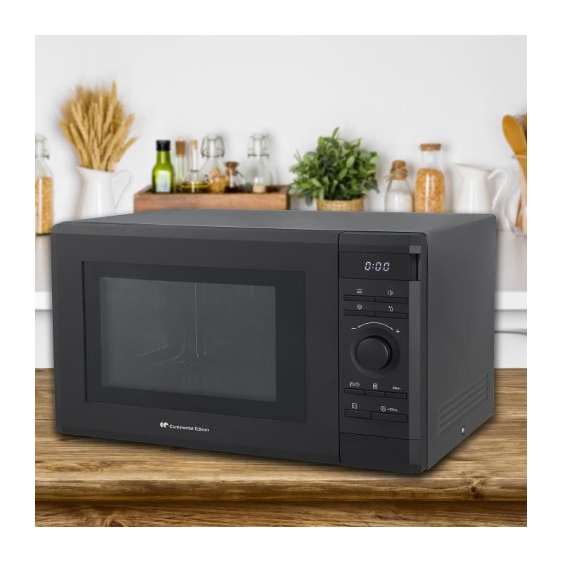 Micro-ondes combiné CONTINENTAL EDISON MO34CS2 Noir L52 x H31,5 x P49,6 ...