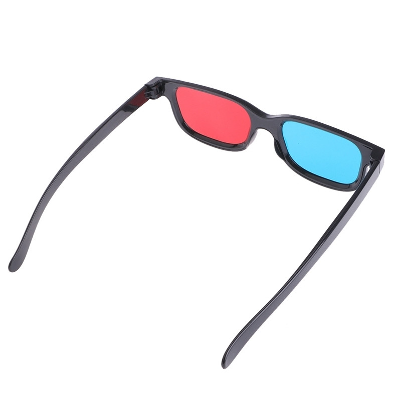 Lunettes 3D Ganzoo Lot De 2 Paires – Technologie Anaglyphe Rouge/Cyan Pour Films, TV Et Jeux PC – Design Sportif Léger