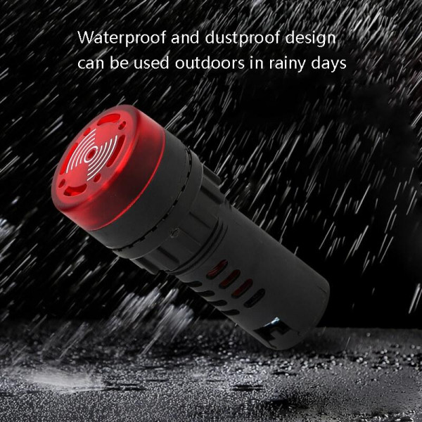 3 PCS AD16-22 Sound Buzzer avec indicateur de table Flash Buzzer actif ...
