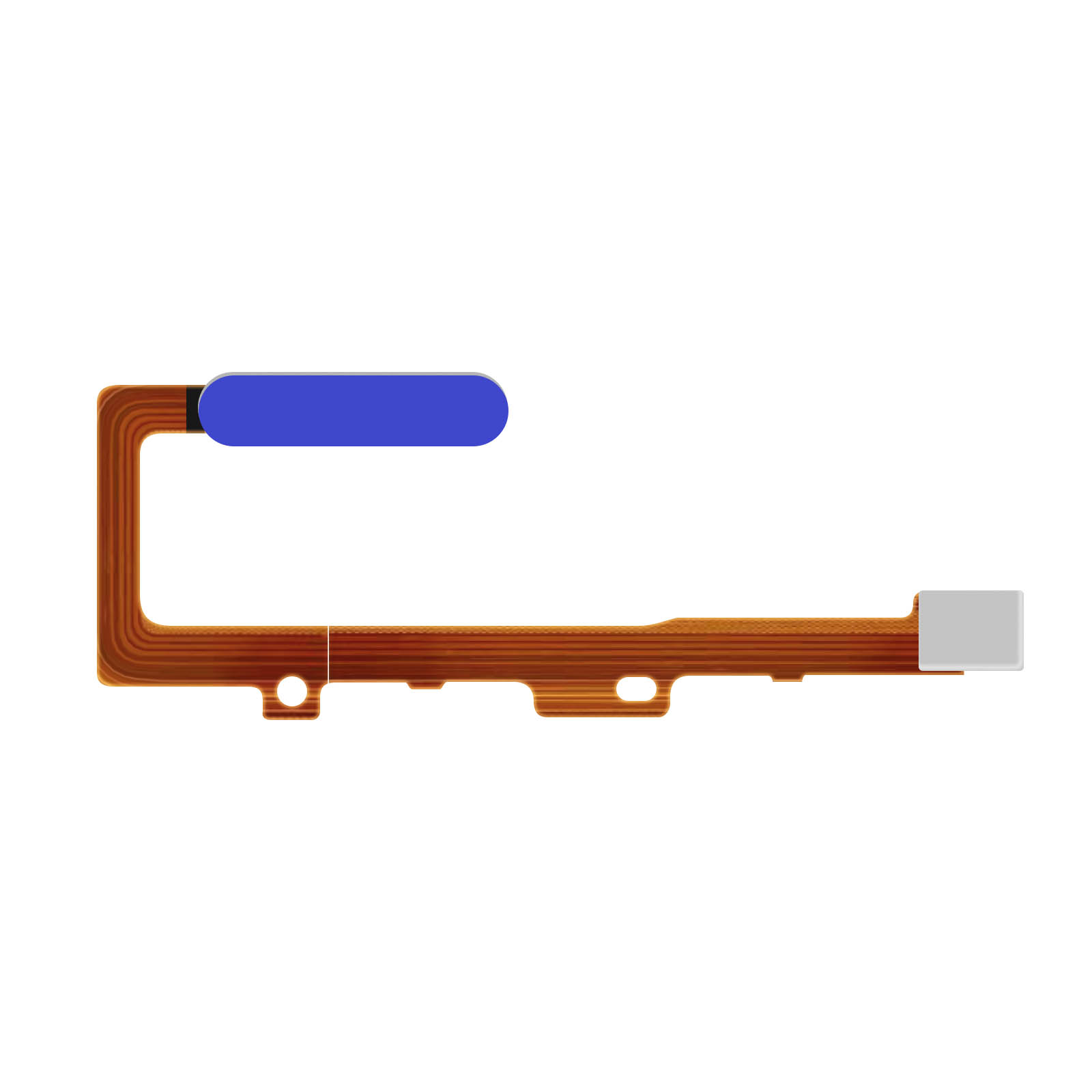 Bouton Home Honor 20 avec Nappe de remplacement - Bleu