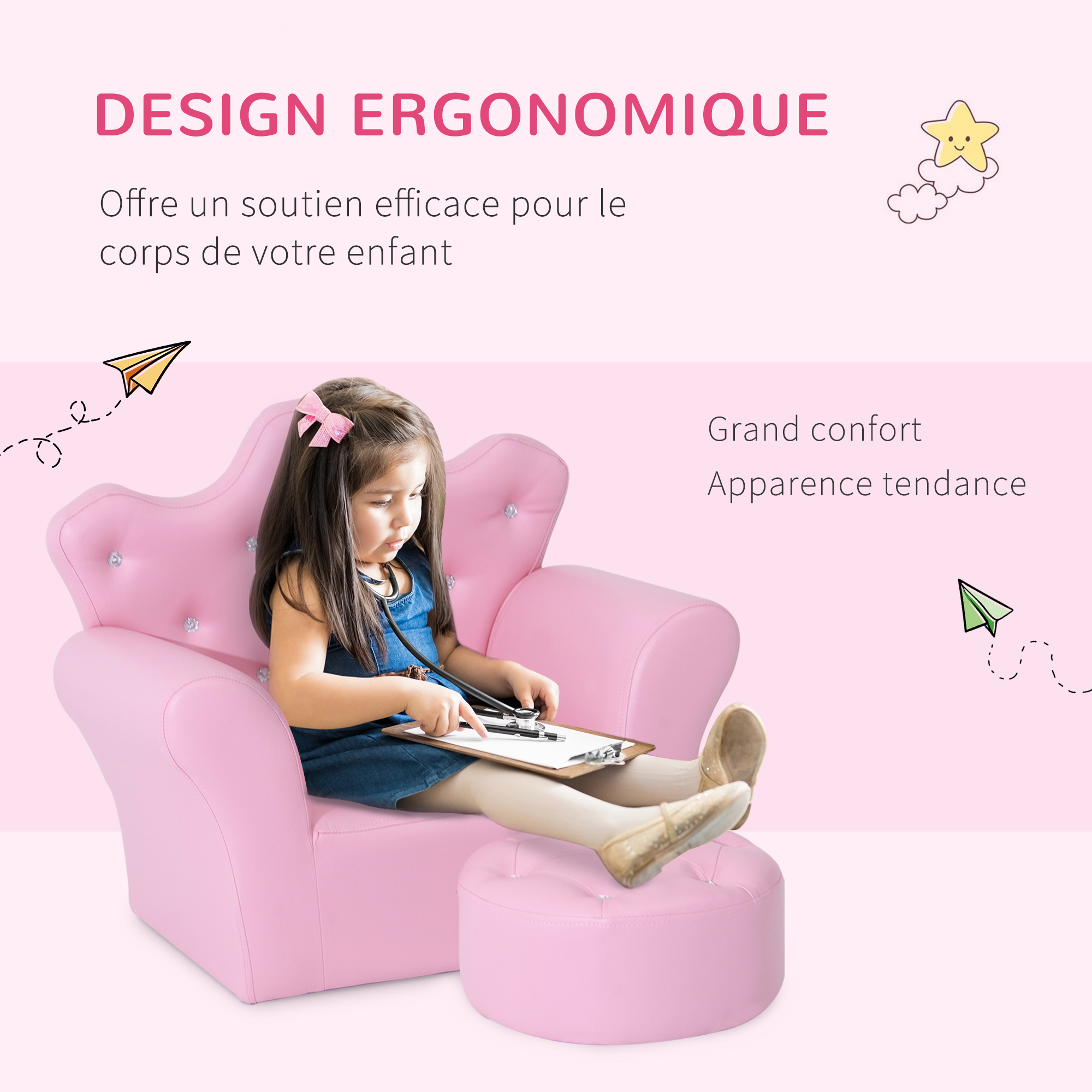 Sorliva Housse De Chaise De Bureau, Extensible Housses De Chaise
