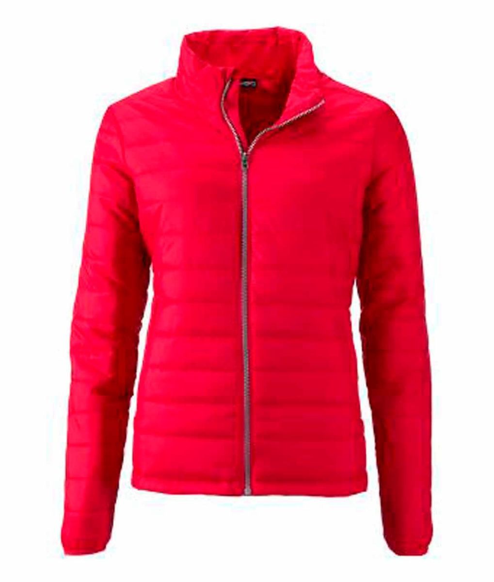 Veste doudoune légére femme JN1119 rouge