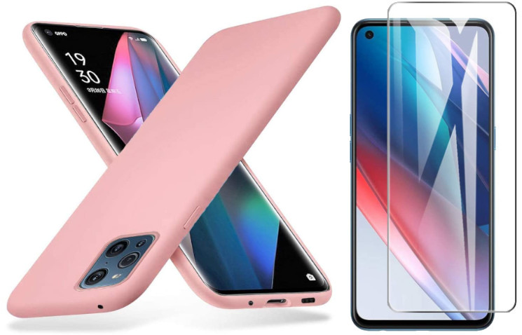 Coque Silicone Transparente Pour Oppo Find X3 Neo - Protection Légère Et Design Discret