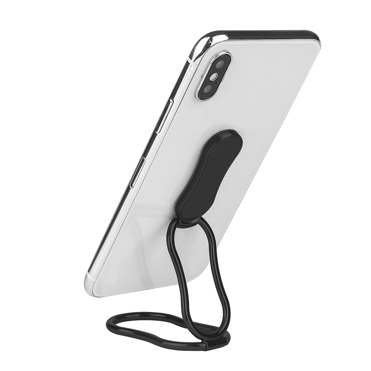 Support Pliable Pour Téléphone Et Tablette - Lot De 3 - Design Effet Marbre - Poignée Airbag Confortable - Rétractable - 8
