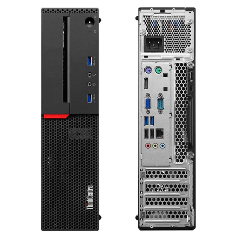 Lenovo Thinkcentre M720e M70c Étui Avant Biseau Couverture Noir