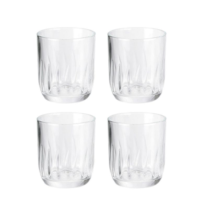 Promo Lot De 4 Verres à Whisky Chez Bazarland
