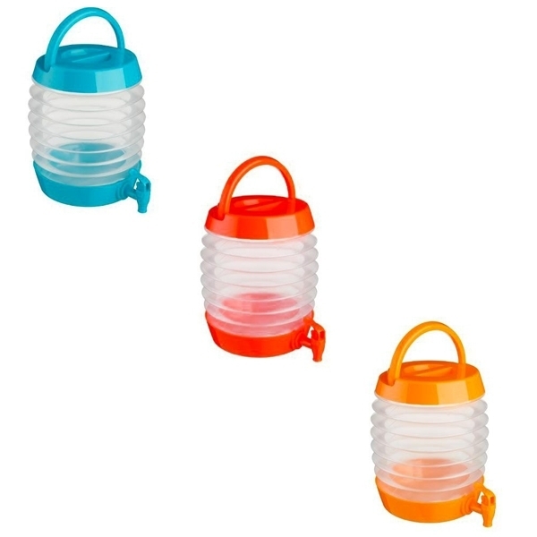 Distributeur De Boisson Pliable En Plastique Avec Robinet Et