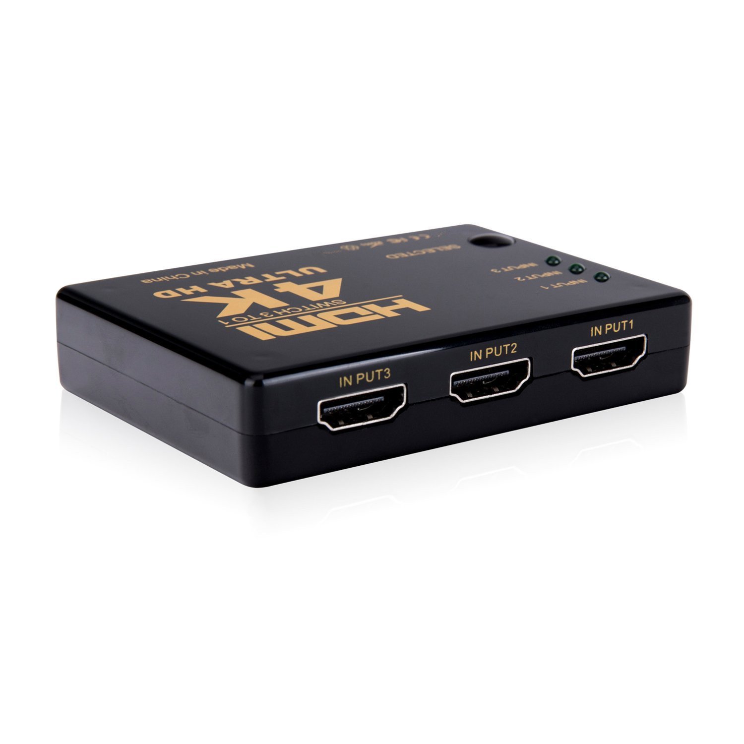 Sélecteur HDMI 3 Ports 4K - Switch Manuel Full HD - Multiprise Hub