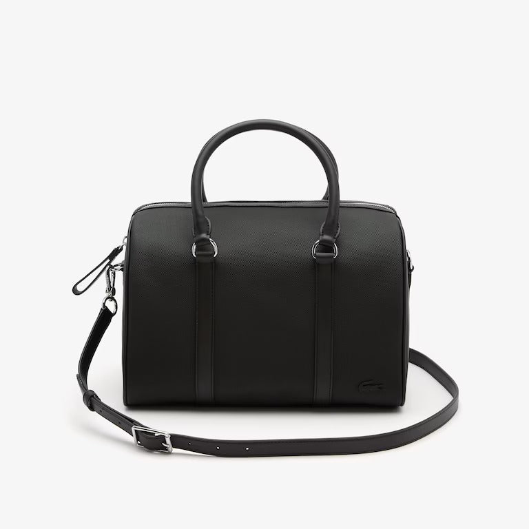 Main Sac Bowling Sacoche Lacoste Femme Noir Petit Sac à Main Femme