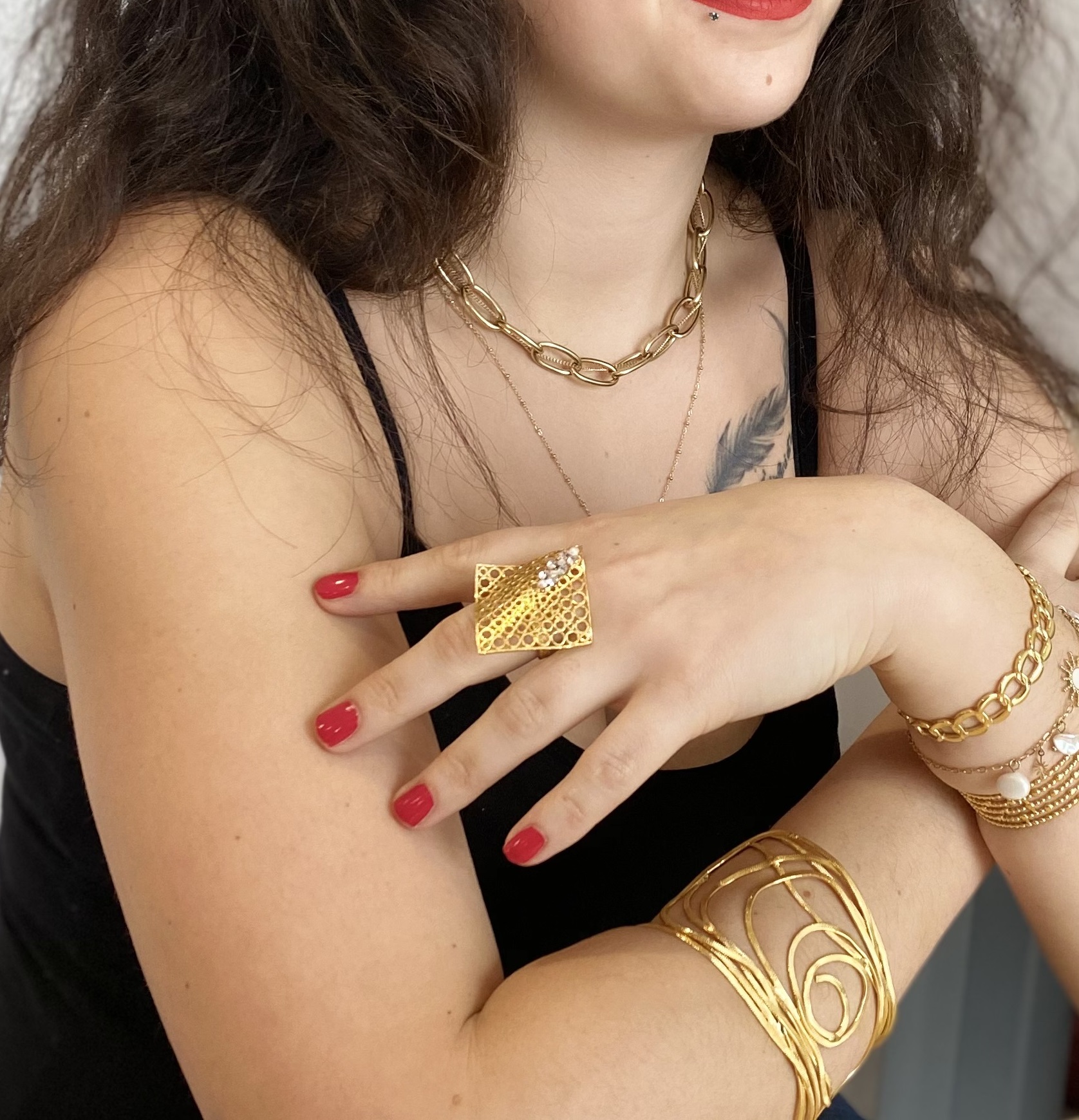 Bague argent Brooklyn - Bijoux de créateur - Le Comptoir de Florie