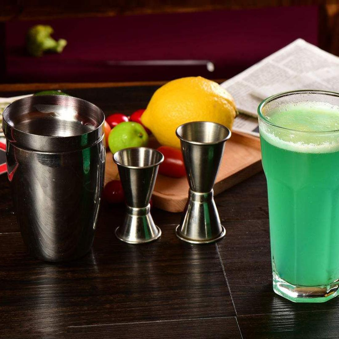 Kit Accessoires Bar En Inox – Pilon, Cuillère à Mélanger, Doseur – Pour Cocktails, Mojitos, Maison
