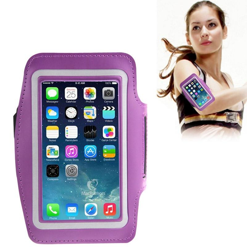 Pochette Téléphone Sport BAGZY 7 Pouces - Brassard/Bandoulière - Imperméable - Réfléchissant - Pour Course/Yoga
