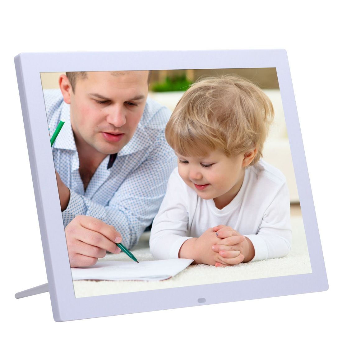 Cadre Photo Numérique 15.4 Pouces Noir Multifonction 1280 * 800 Avec