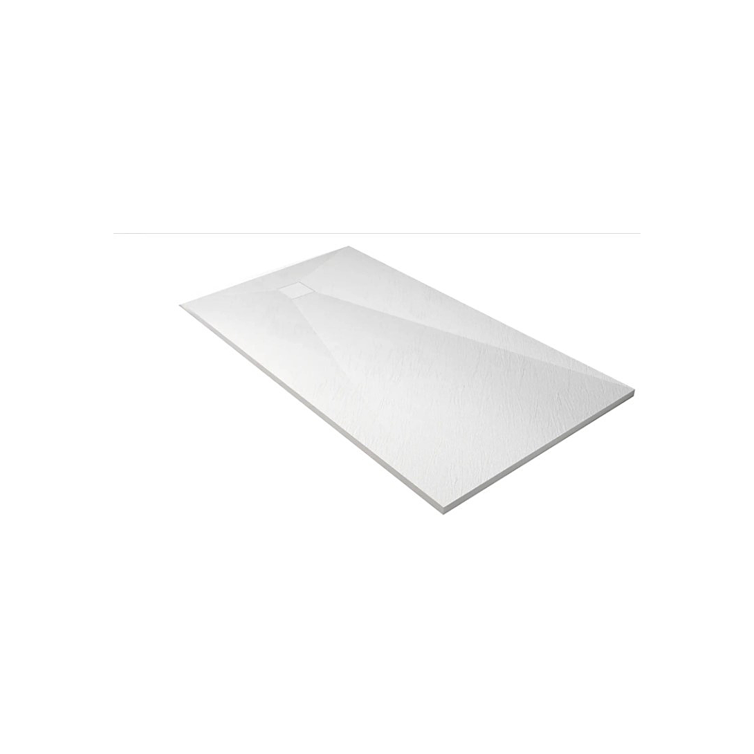 Receveur de douche extraplat résine SMC Stone 2 80x100 - vue 2