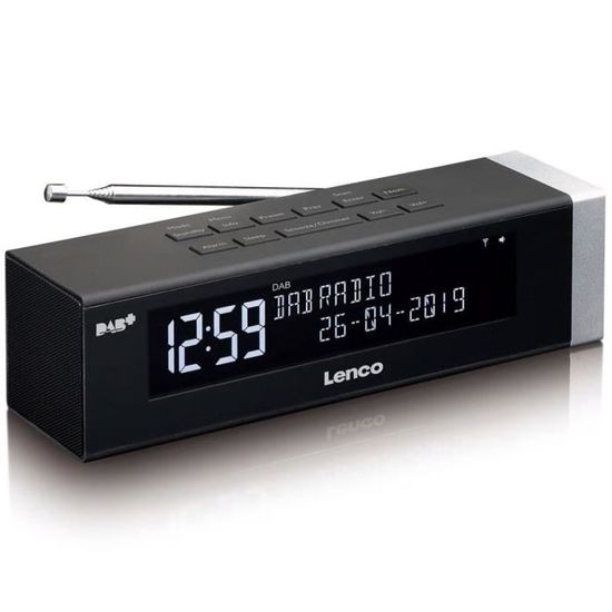 Radio portable DAB - FM - Sans fil jusqu'à 8 heures- USB - écran LCD - Réveil (HPG319DAB