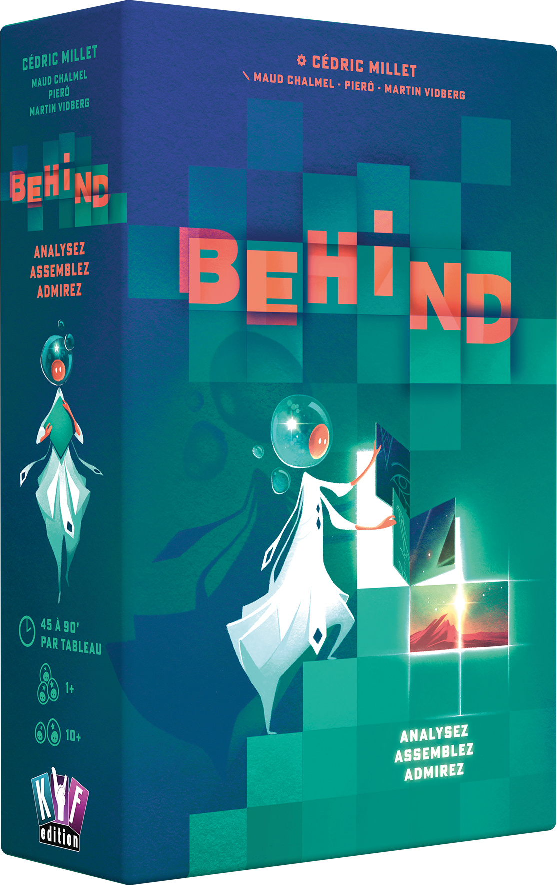Casse-Tête Asmodee Behind – Jeu Coopératif d'Observation et Déduction - vue 5