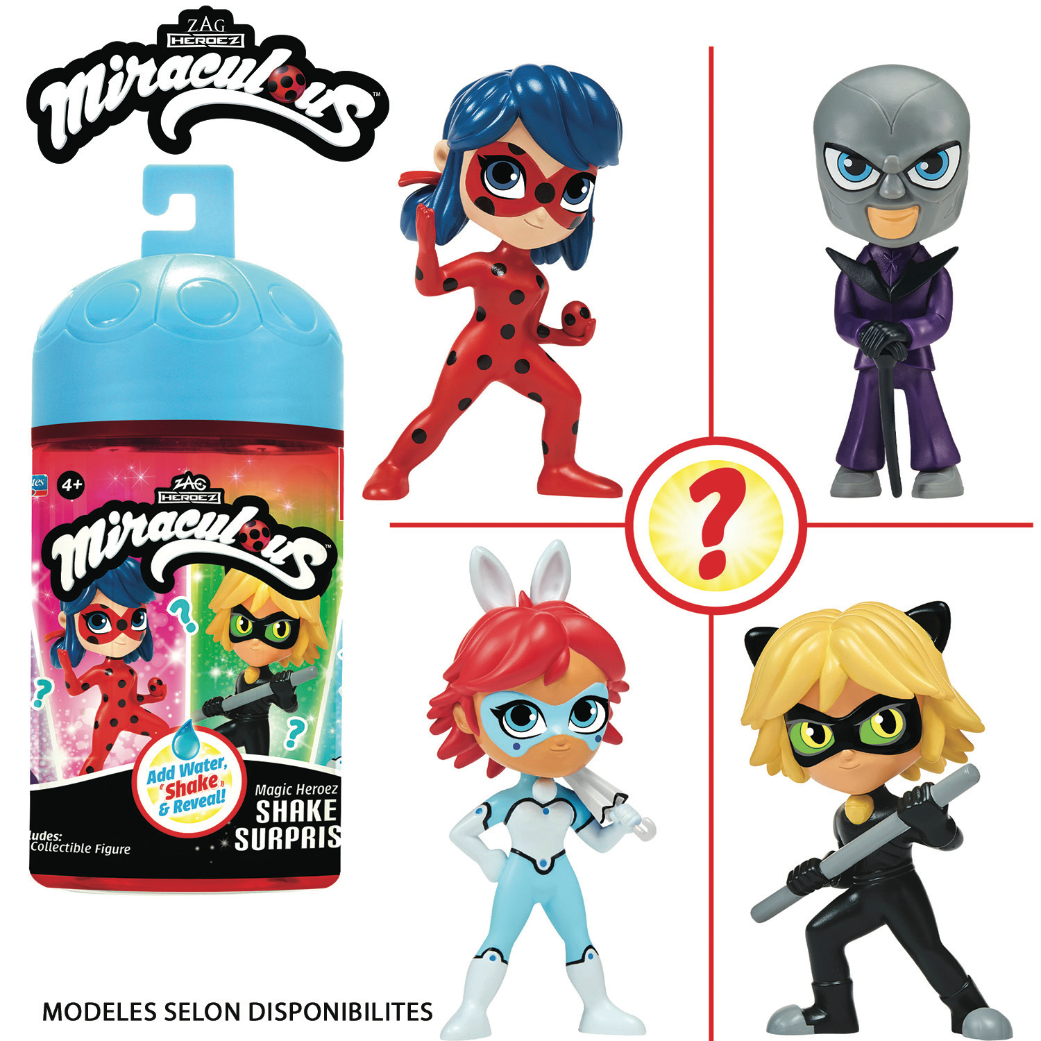 Chibi Color Change - Miraculous Ladybug (modèle aléatoire)