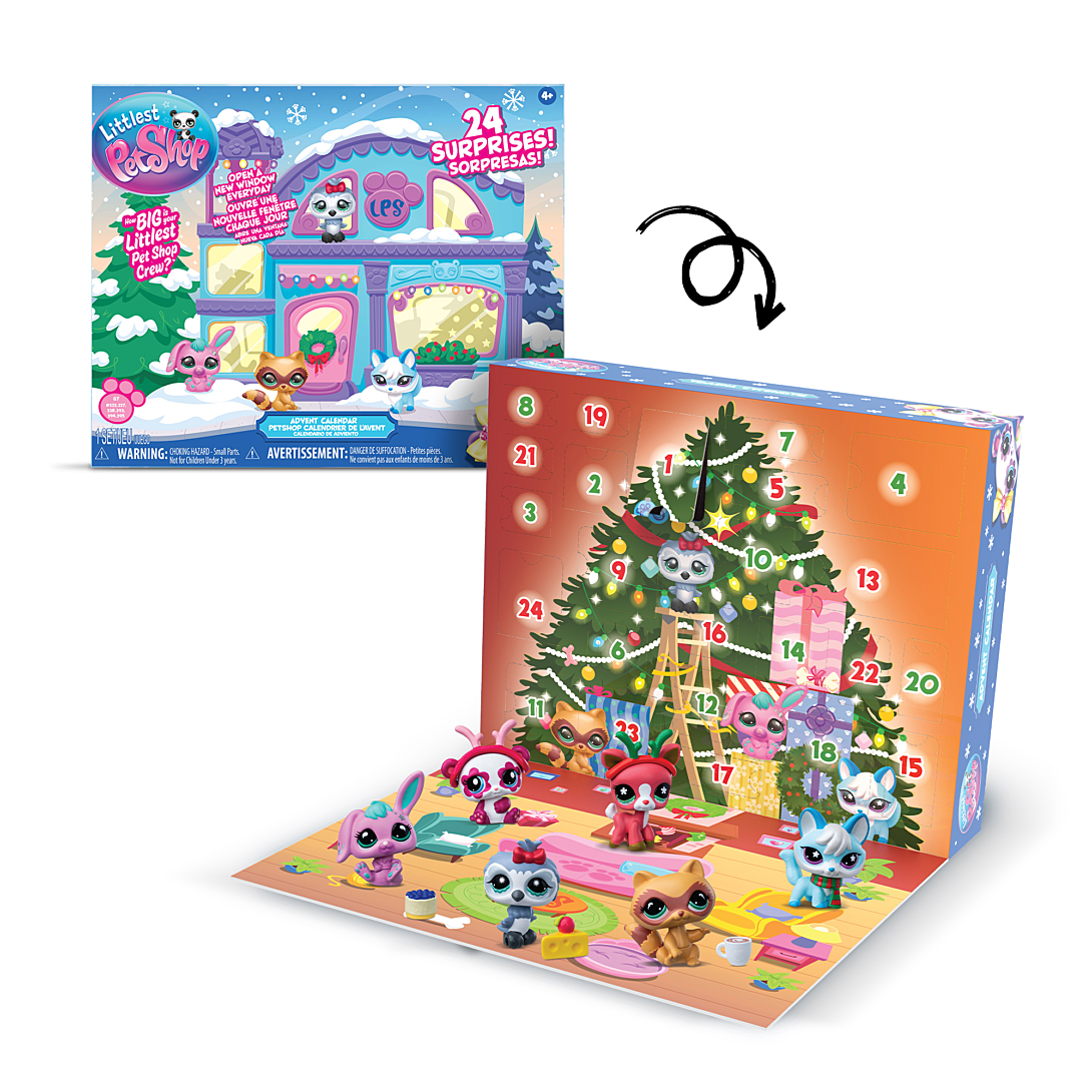 Calendrier de lAvent BANDAI Littlest Pet Shop BF00758 Edition 2025 - vue 6