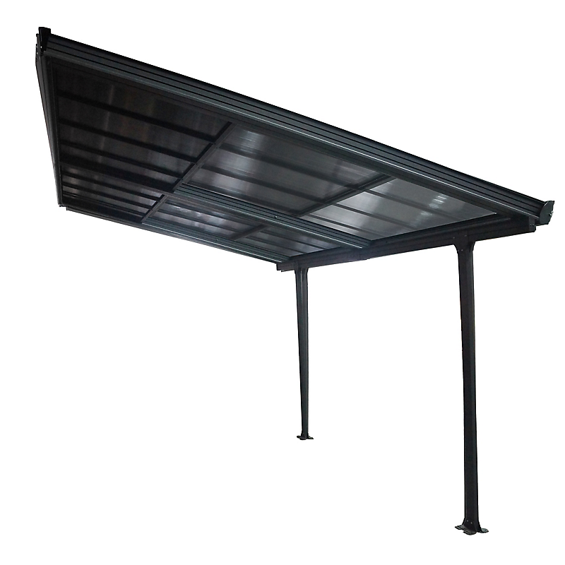 Toit terrasse Aluminium avec toit amovible coloris / Surface 12 04 m²