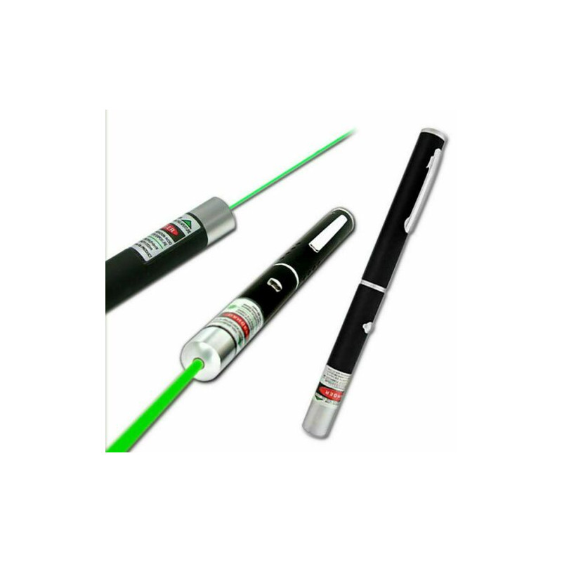Stylo Pointeur Laser Vert Puissant 10KM Lazer Pointer Green 1mW Longue Portee au meilleur prix